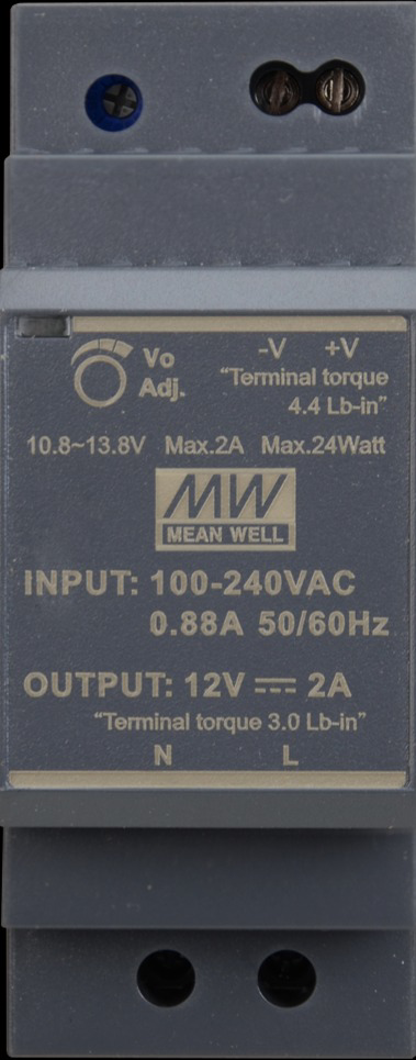 Image of HDR-30-12 Power Supply DIN Rail