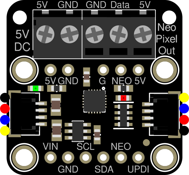 Image of parts/Adafruit NeoDriver STEMMA QT