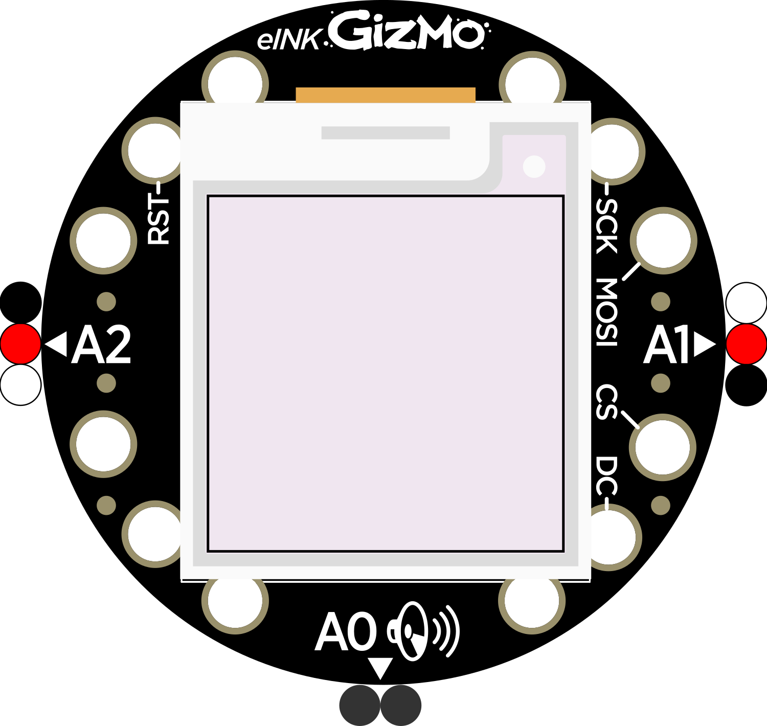 Image of Adafruit Circuit Playground E-Ink Gizmo