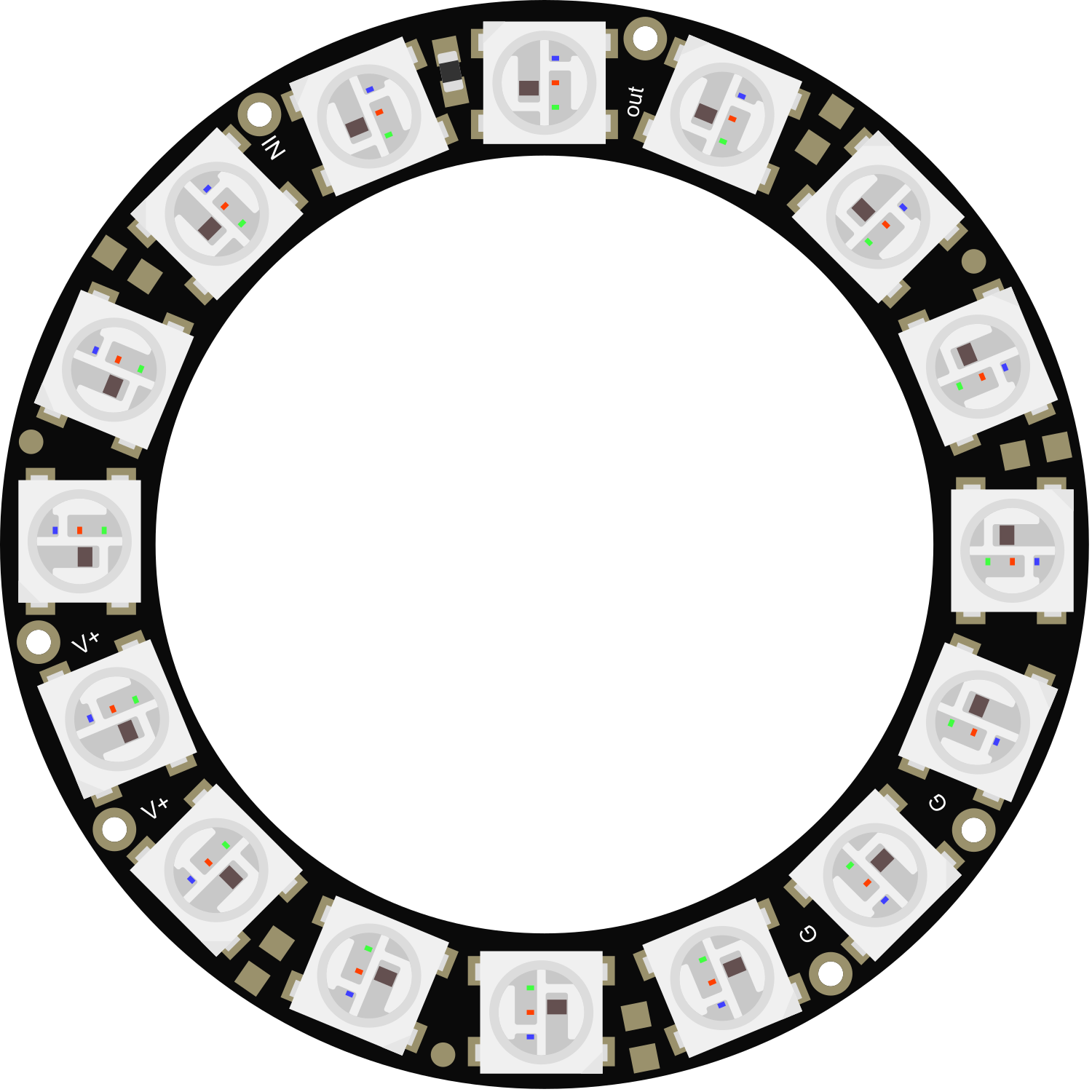 Image of Adafruit 16 NeoPixel Ring