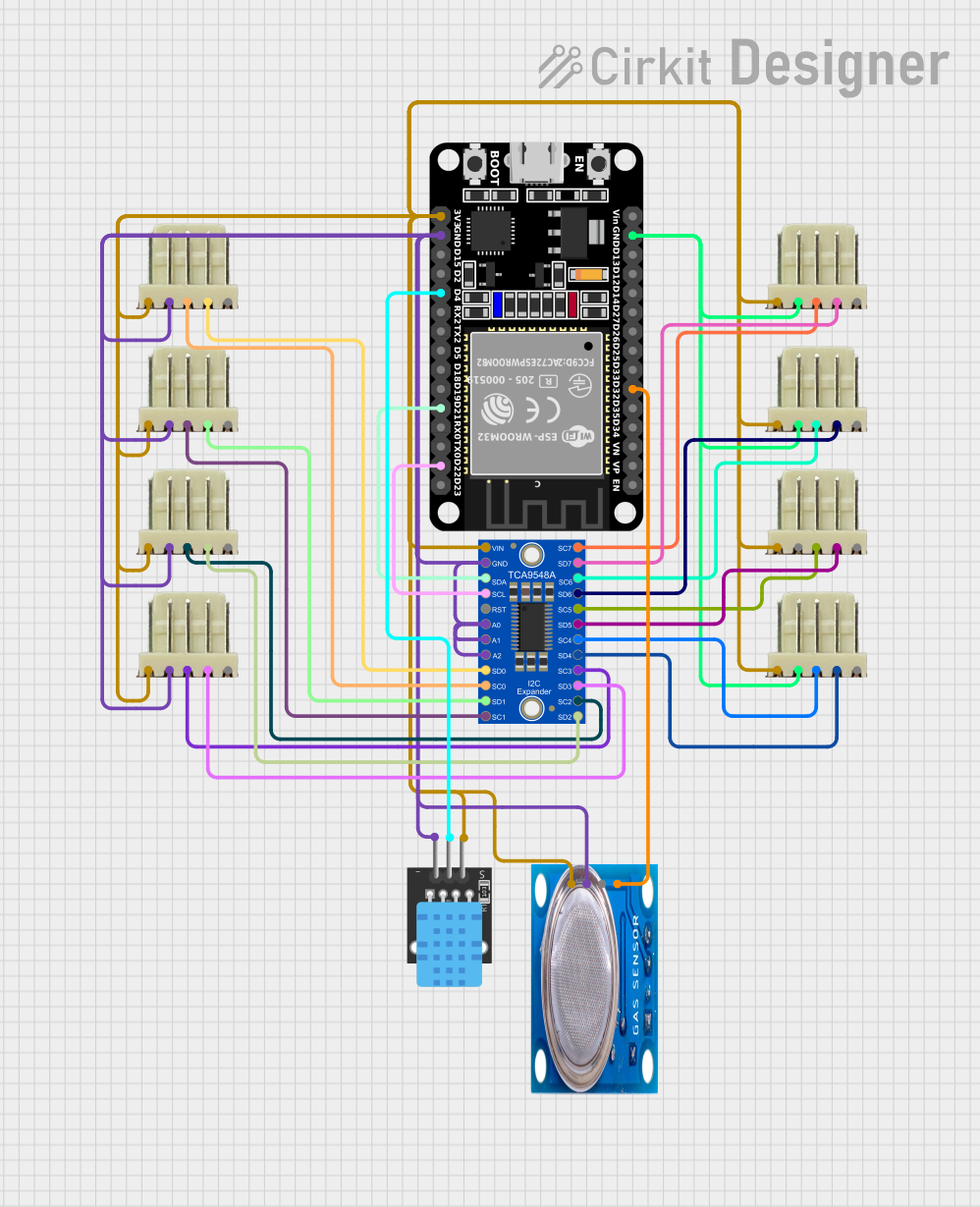 Image of test: A project utilizing Adafruit TCA9548A in a practical application