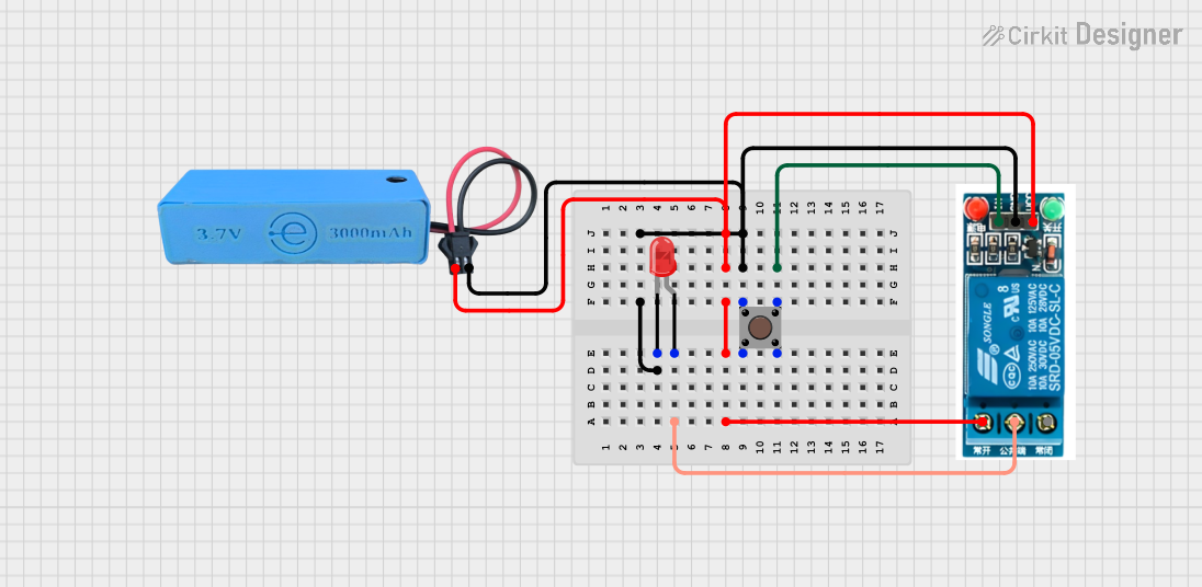 Image of EXP.3 E: A project utilizing 5V Relay Module in a practical application