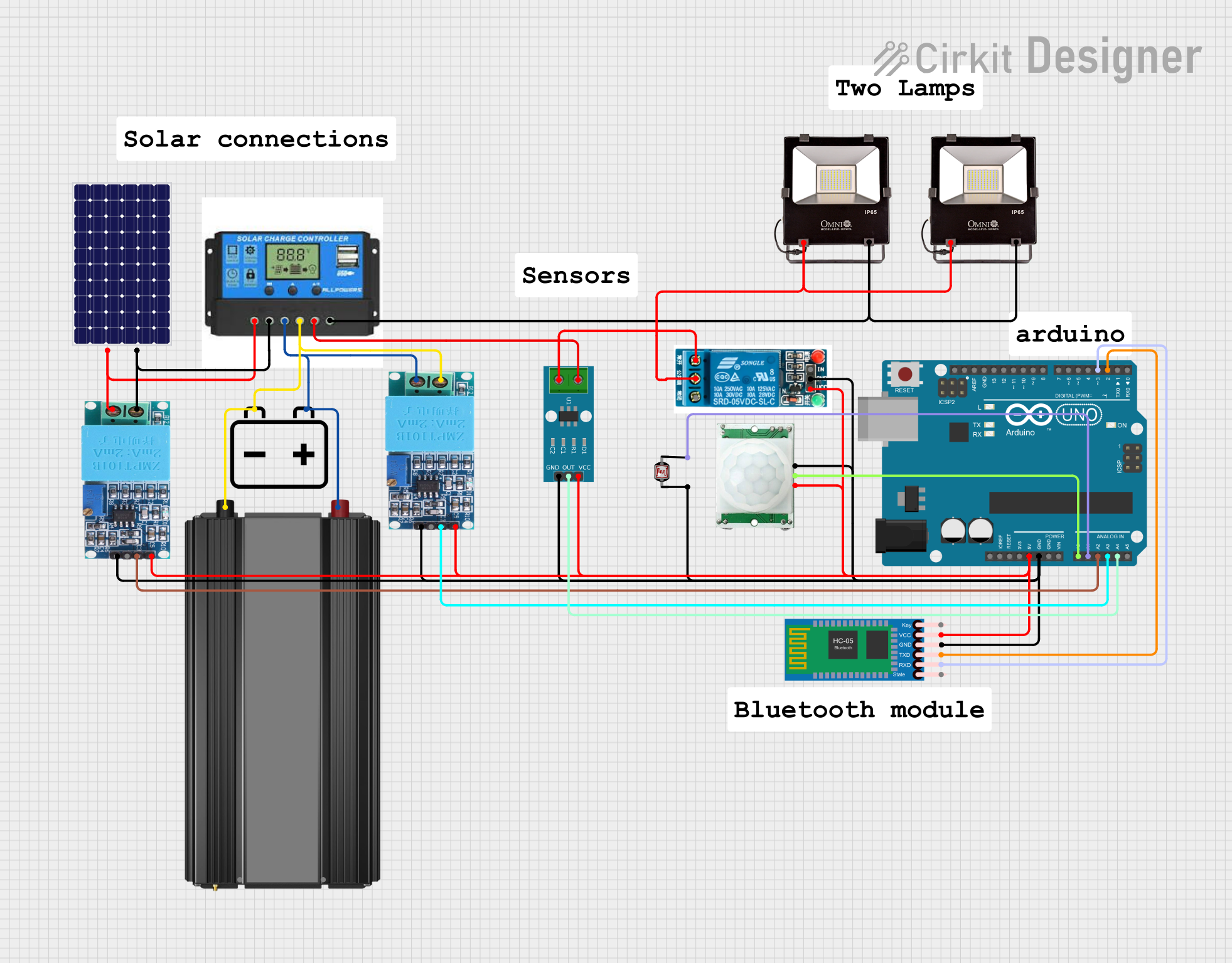 Image of ODC project: A project utilizing Flood Lights 12v in a practical application