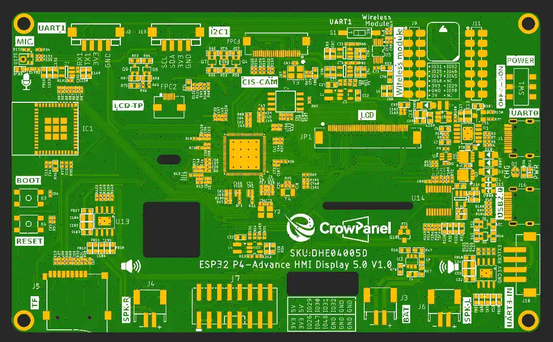Image of CrowPanel 5" ESP32-P4 HMI
