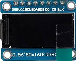 Image of 0.96inch LCD module 160x80