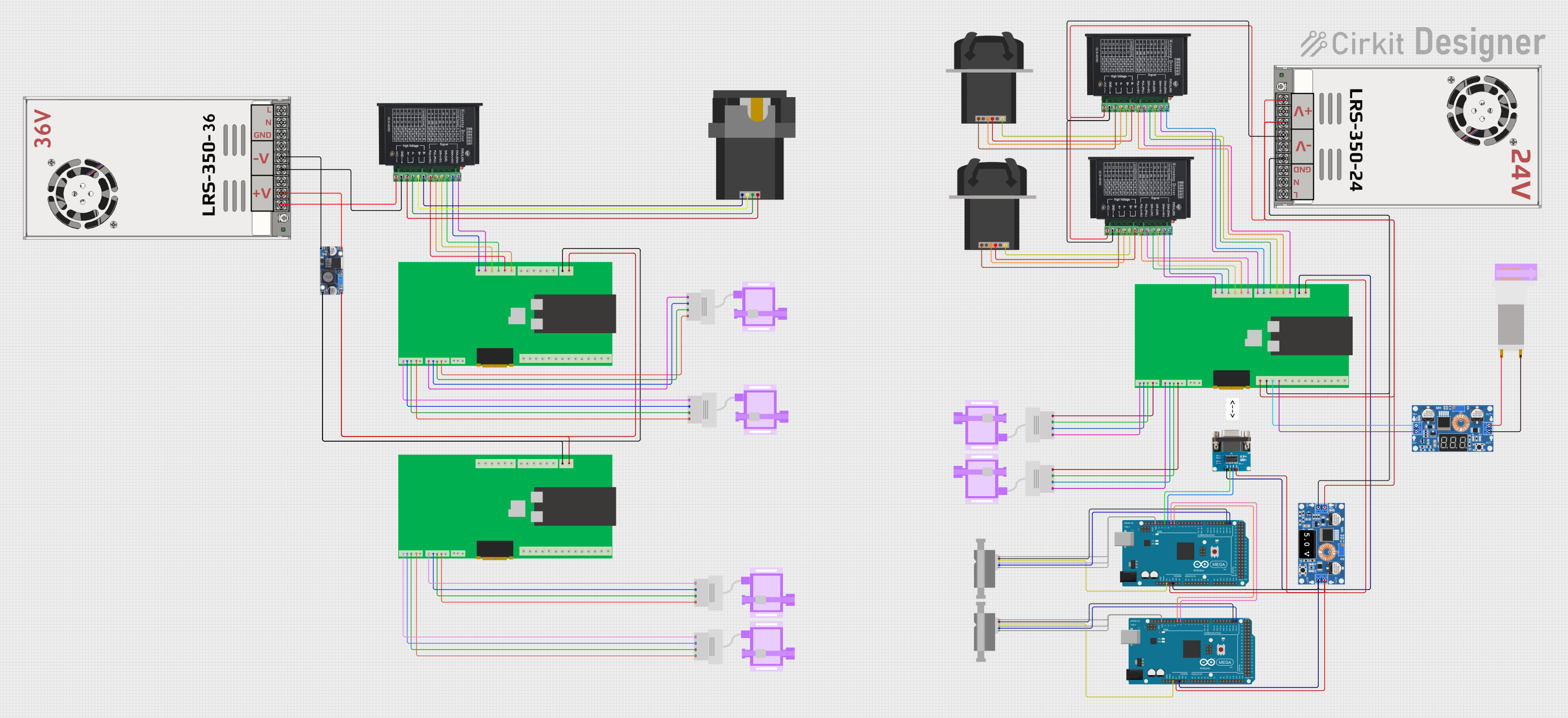 Image of Blood & Dialysate Control Bench: A project utilizing Extruder LDO-36STH20 in a practical application