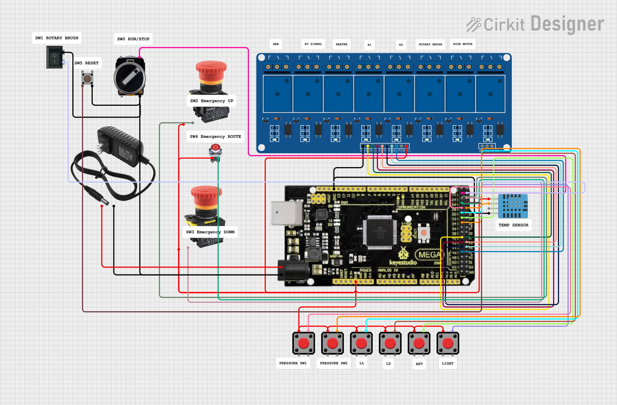 Image of conveyor_V_1: A project utilizing Safety Relay in a practical application