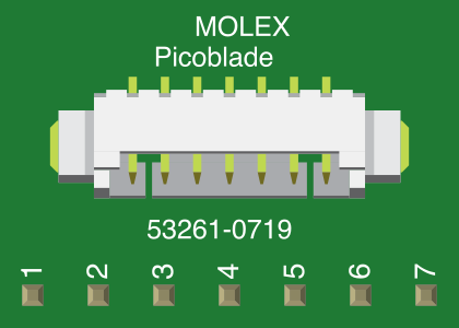 Image of Molex Picoblade Series Header