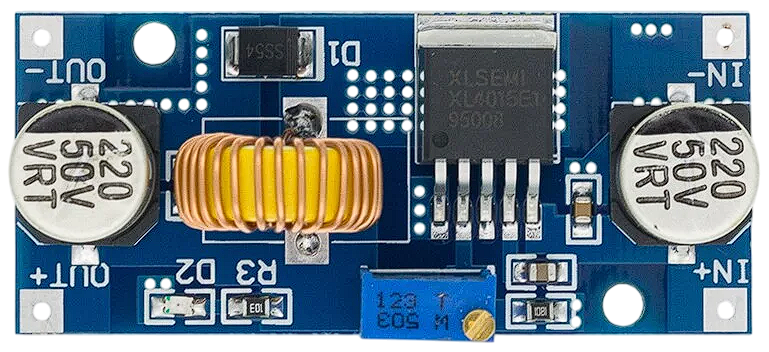 Image of XL4015 5A DC-DC Step Down Adjustable 4-38V to 1.25-36V - Kunkune