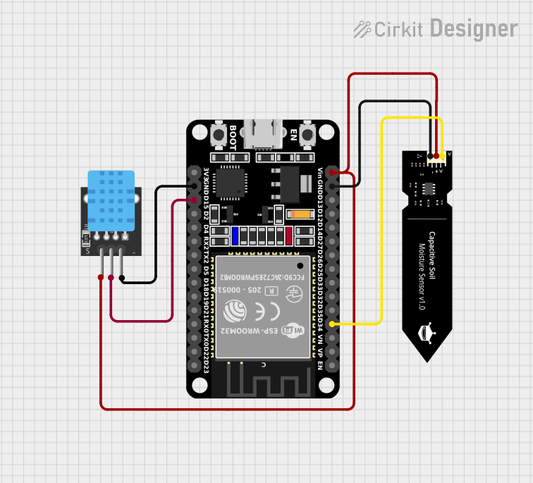 Image of soil: A project utilizing DFRobot Capacitive Soil Moisture Sensor (V1.0) in a practical application