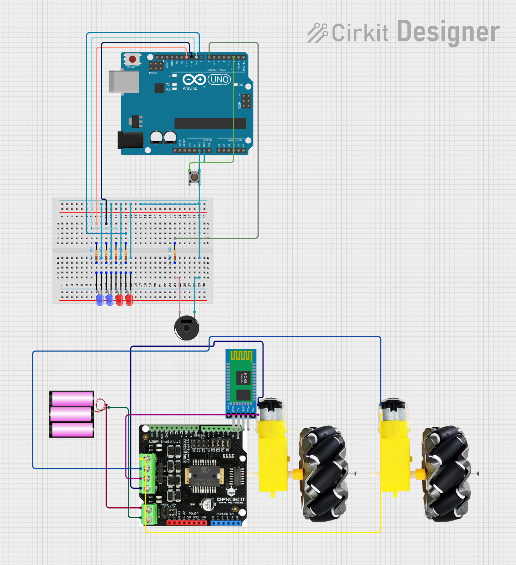 Image of cmp sci isu: A project utilizing Adafruit Motor Bonnet in a practical application