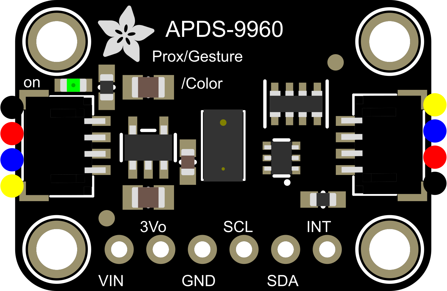 Image of Adafruit APDS9960 Proximity Sensor