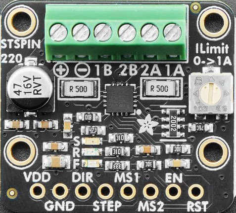 Image of Adafruit STSPIN220 Stepper Motor Driver Breakout Board