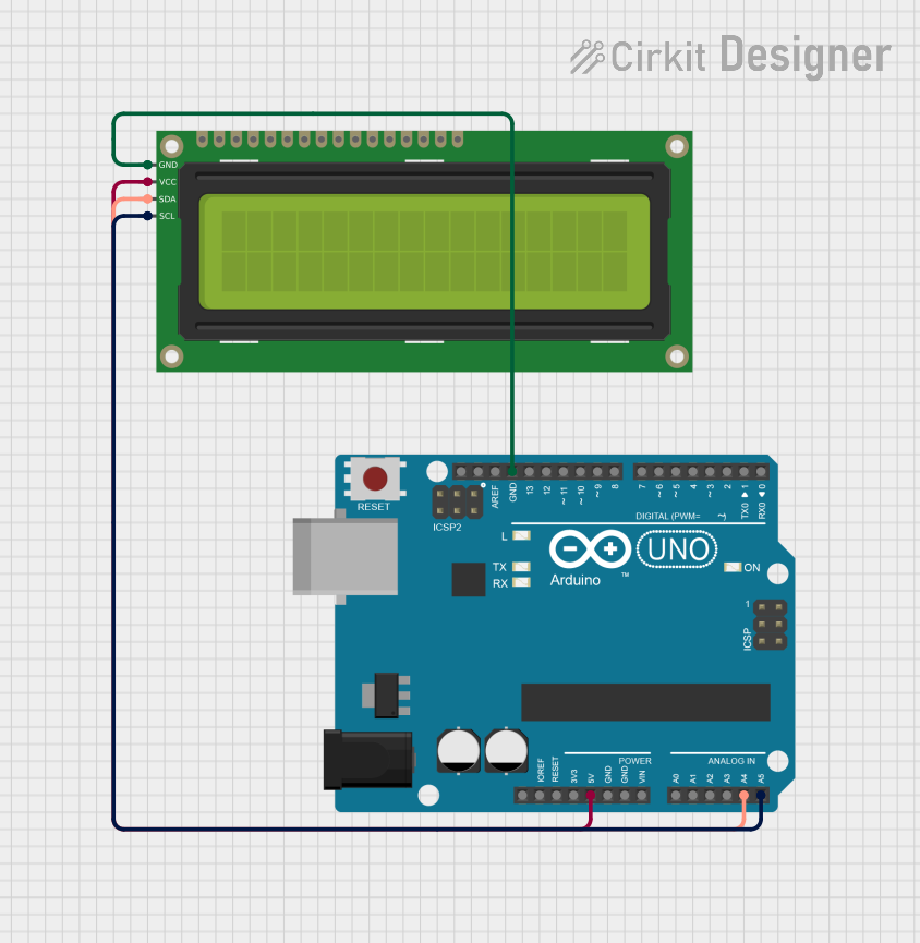 Image of lcd: A project utilizing LCD Display 16x2 in a practical application