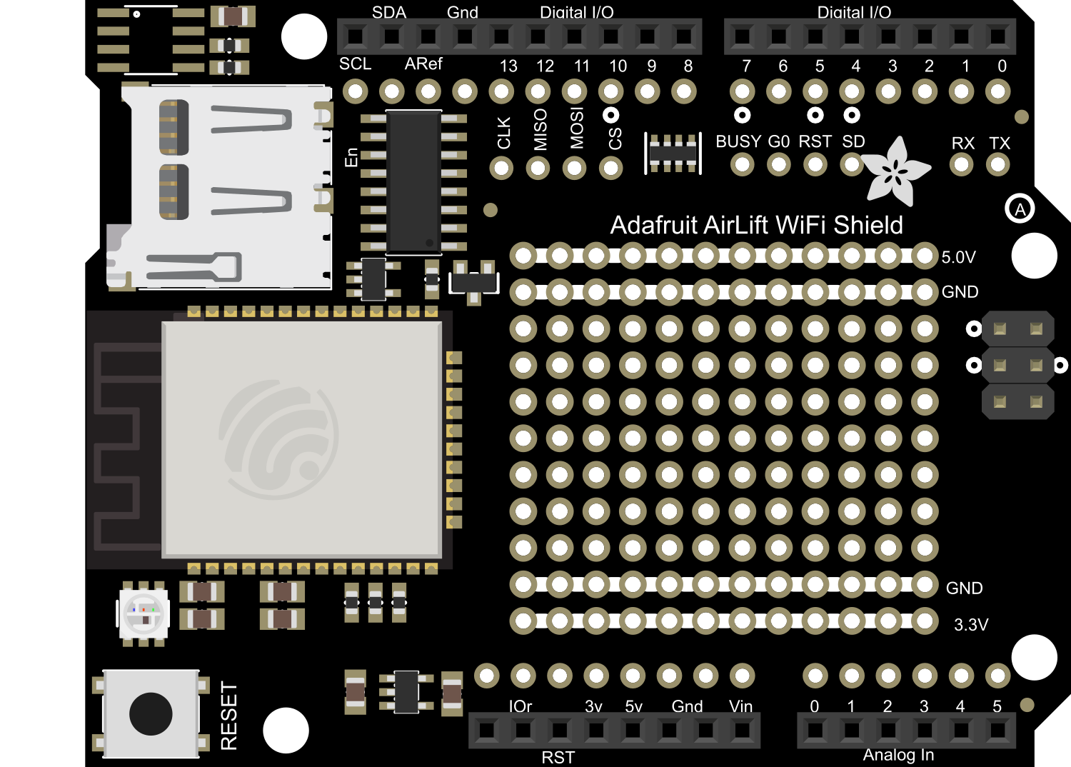 Image of Adafruit Airlift Shield