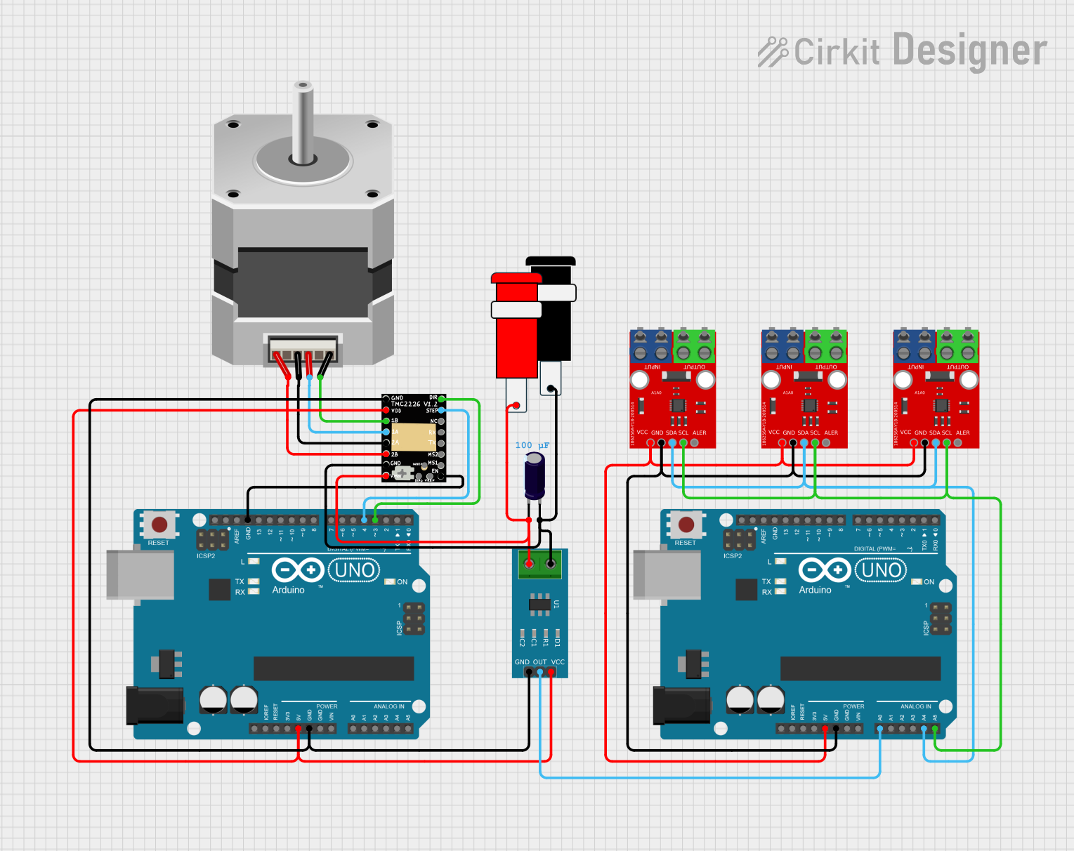 Image of Gripper: A project utilizing TMC2226 Stepper Driver in a practical application