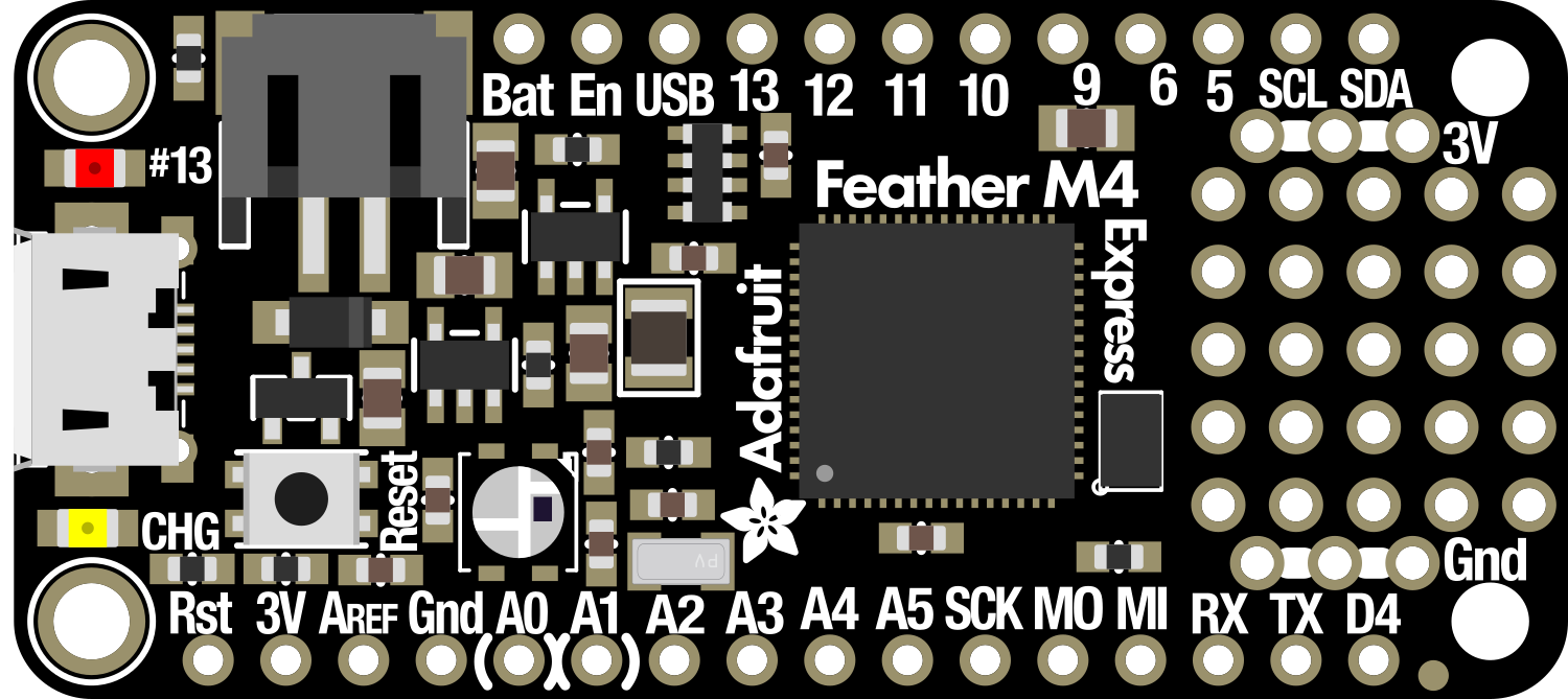 Image of Adafruit Feather M4 Express