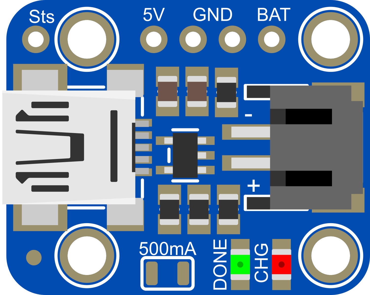 Image of Adafruit Mini Lipo