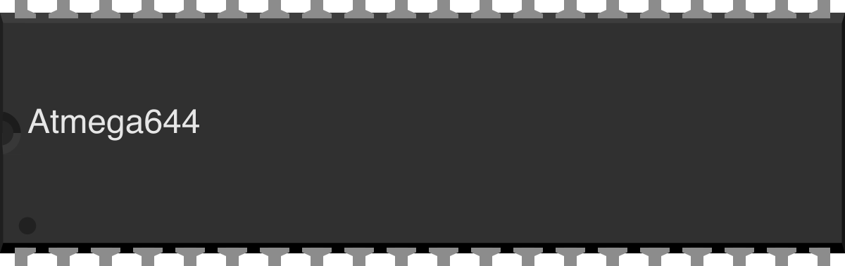 Image of ATmega644 (PDIP-40)