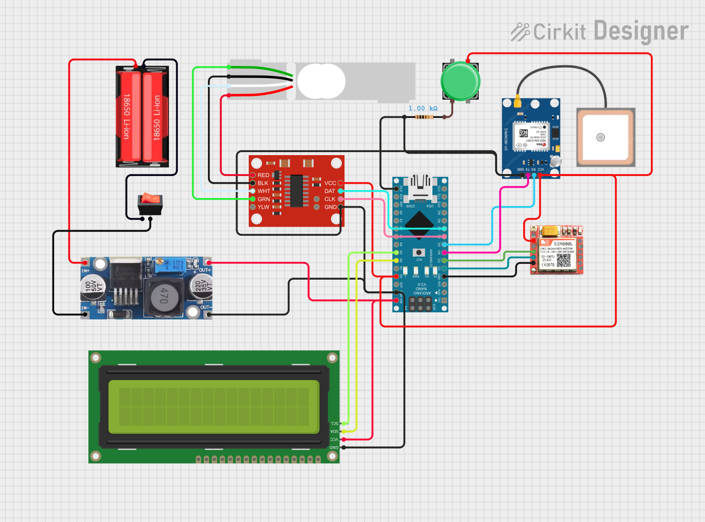 Image of load cell: A project utilizing XH-M291 in a practical application