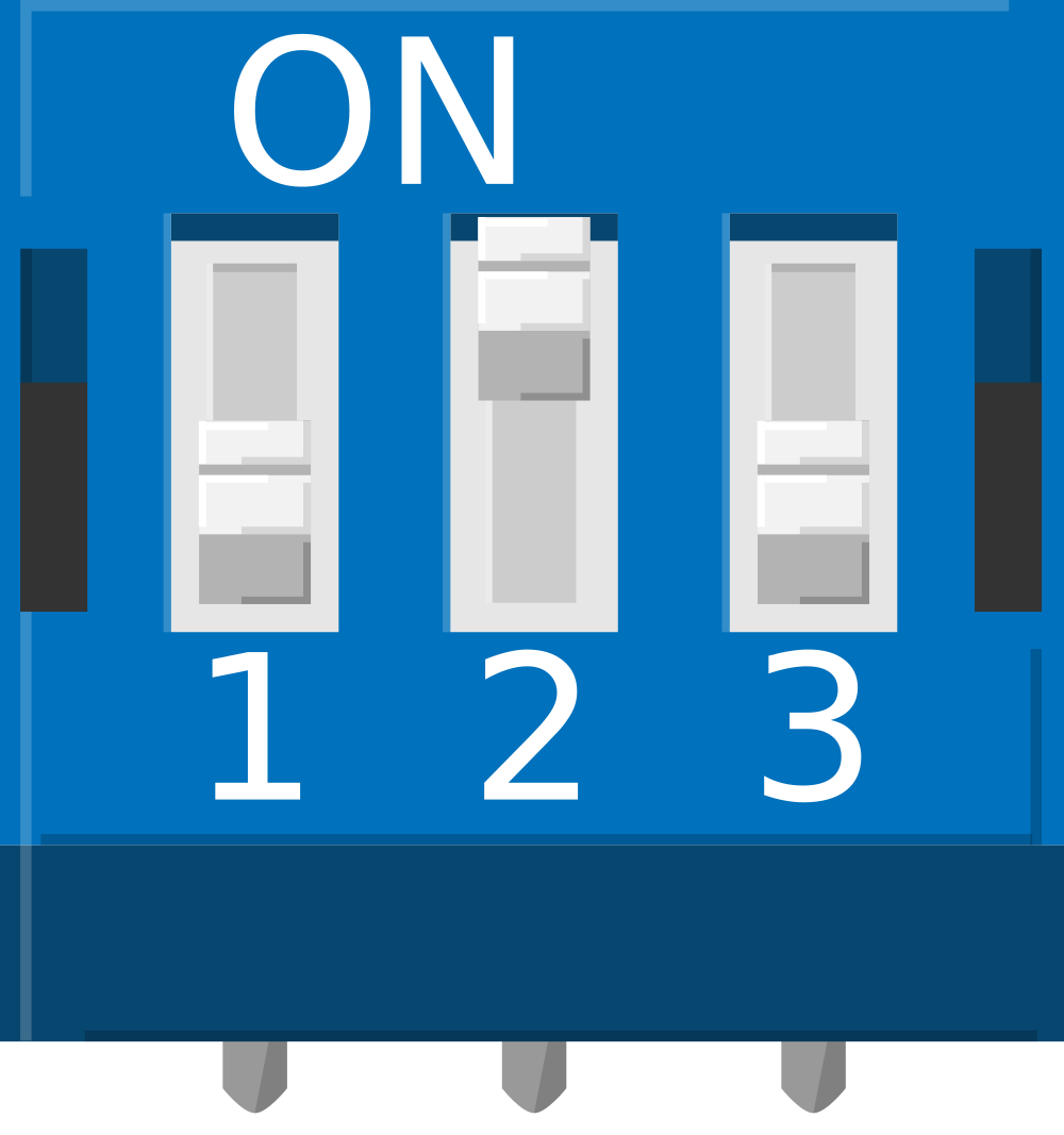 Image of DIP Switch 3 Position