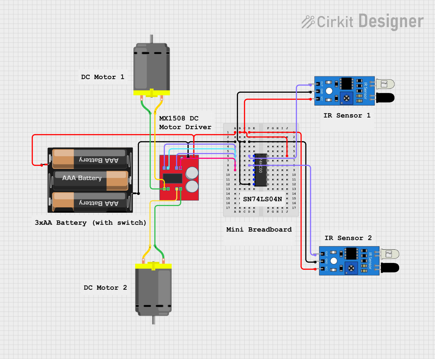 Image of Walking Machine: A project utilizing AMR SDD motor controller in a practical application