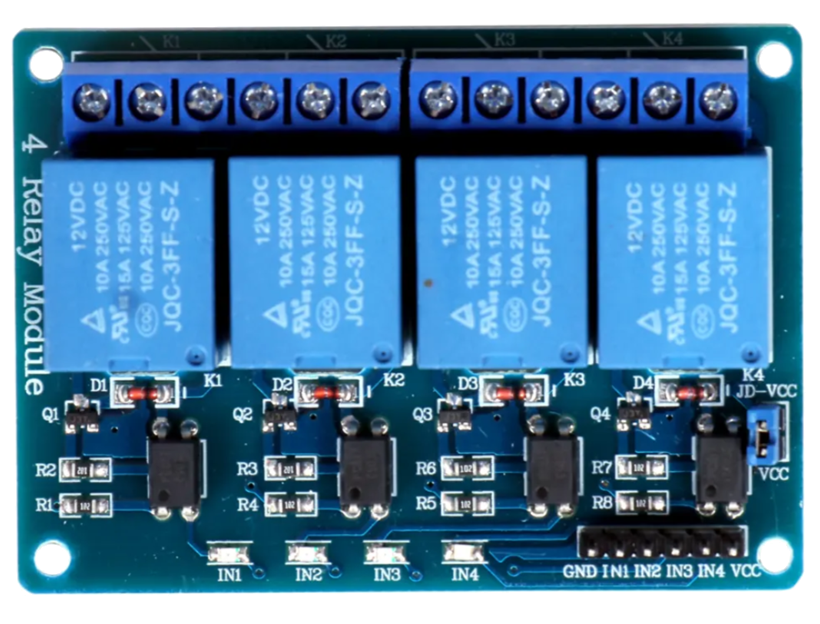 Image of 4 Channel Relay Module