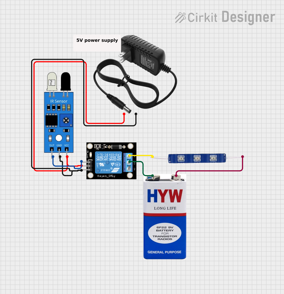 Image of smart TV: A project utilizing IR LED in a practical application