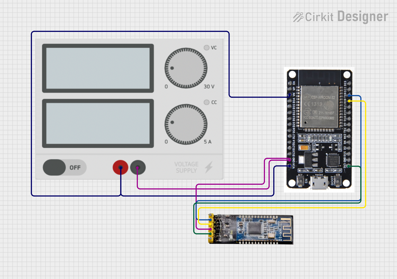 Image of denuyo: A project utilizing Bluetooth module HM-10 in a practical application