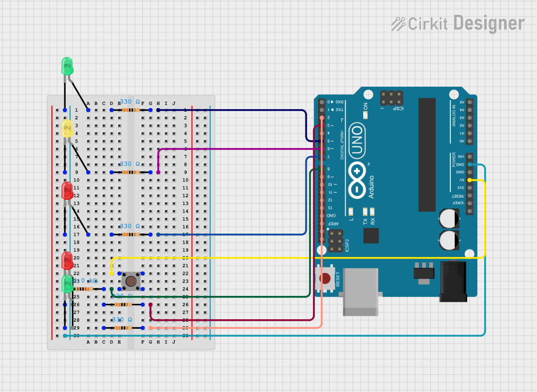 Image of feux de circulation: A project utilizing Proto_Pedal in a practical application