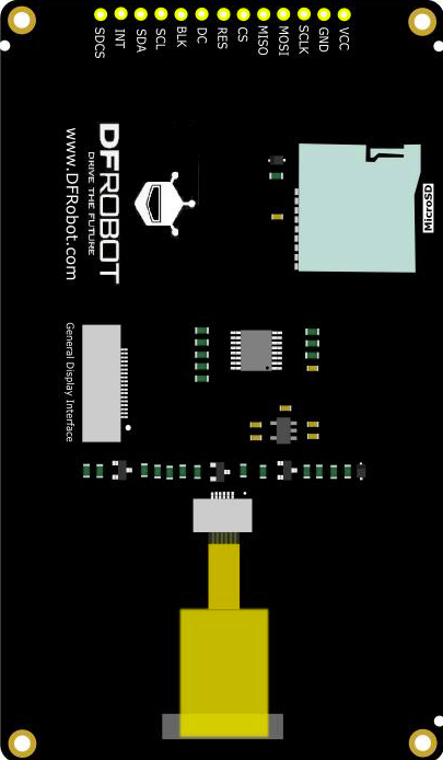 Image of DFROBOT 3,5"480x320 TFT LCD