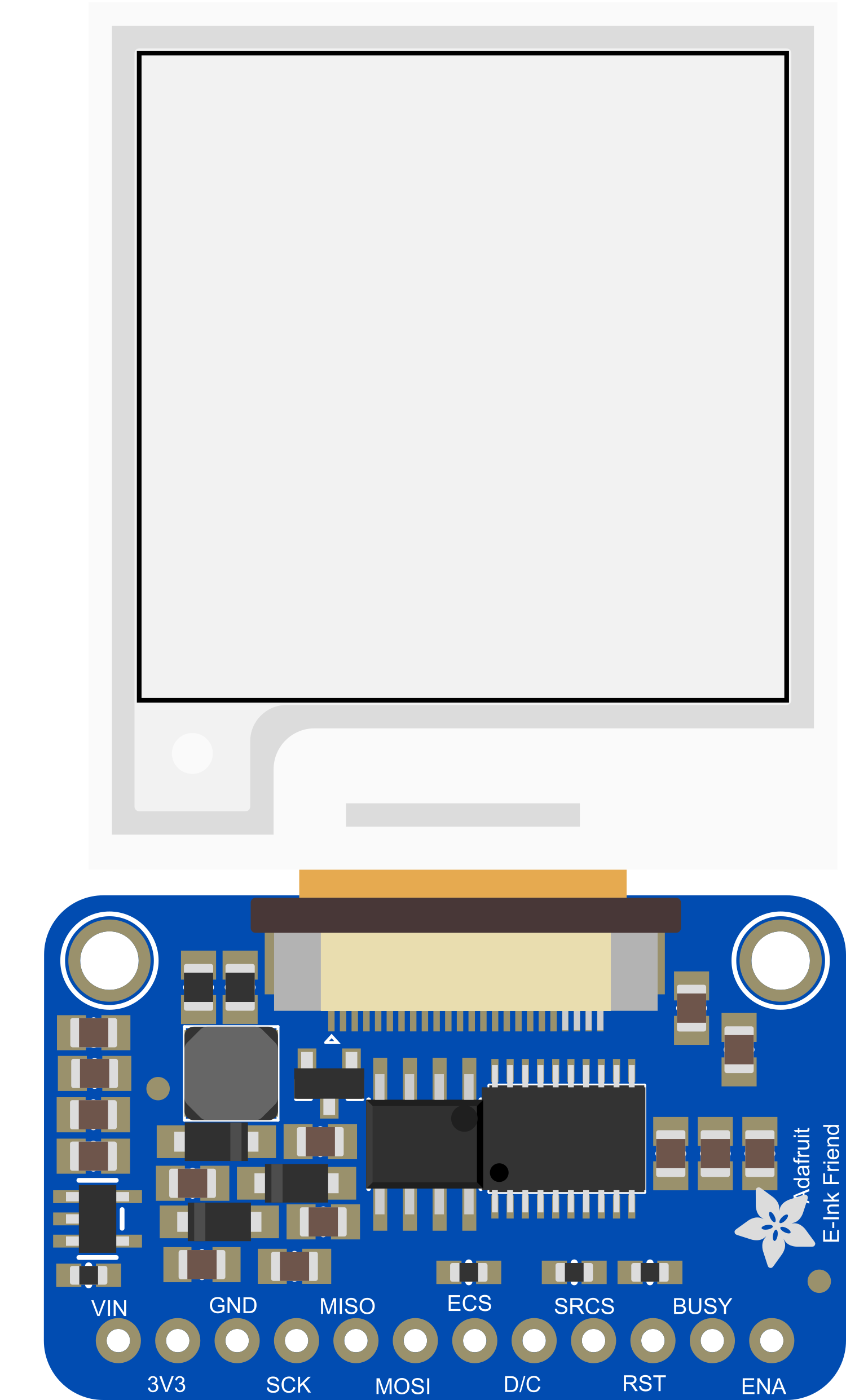 Image of Adafruit eInk Breakout Friend