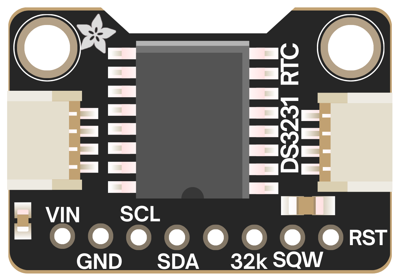Image of DS3231 RTC Breakout (Qwiic 2x)