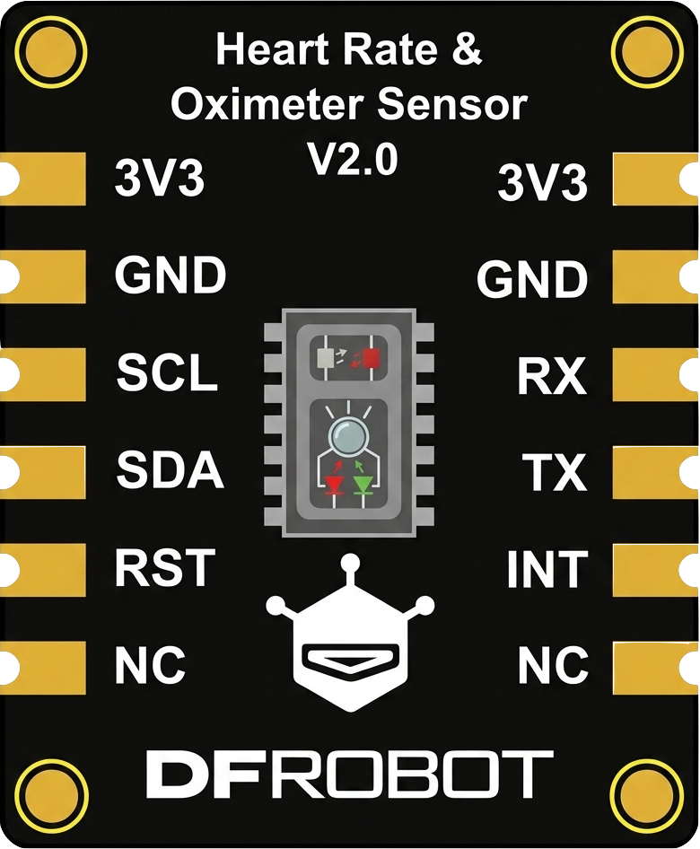 Image of MAX30102 Heart Rate and Oximeter Sensor V2.0