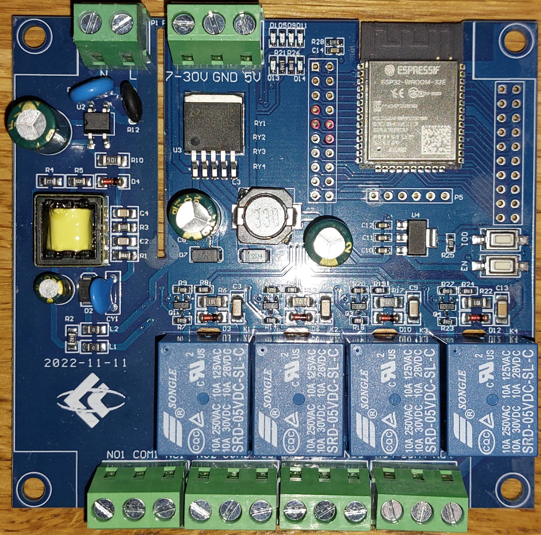 Image of ESP32_Relay_X4_V1.1
