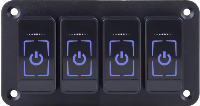 Image of 테무 릴레이 4개 버튼