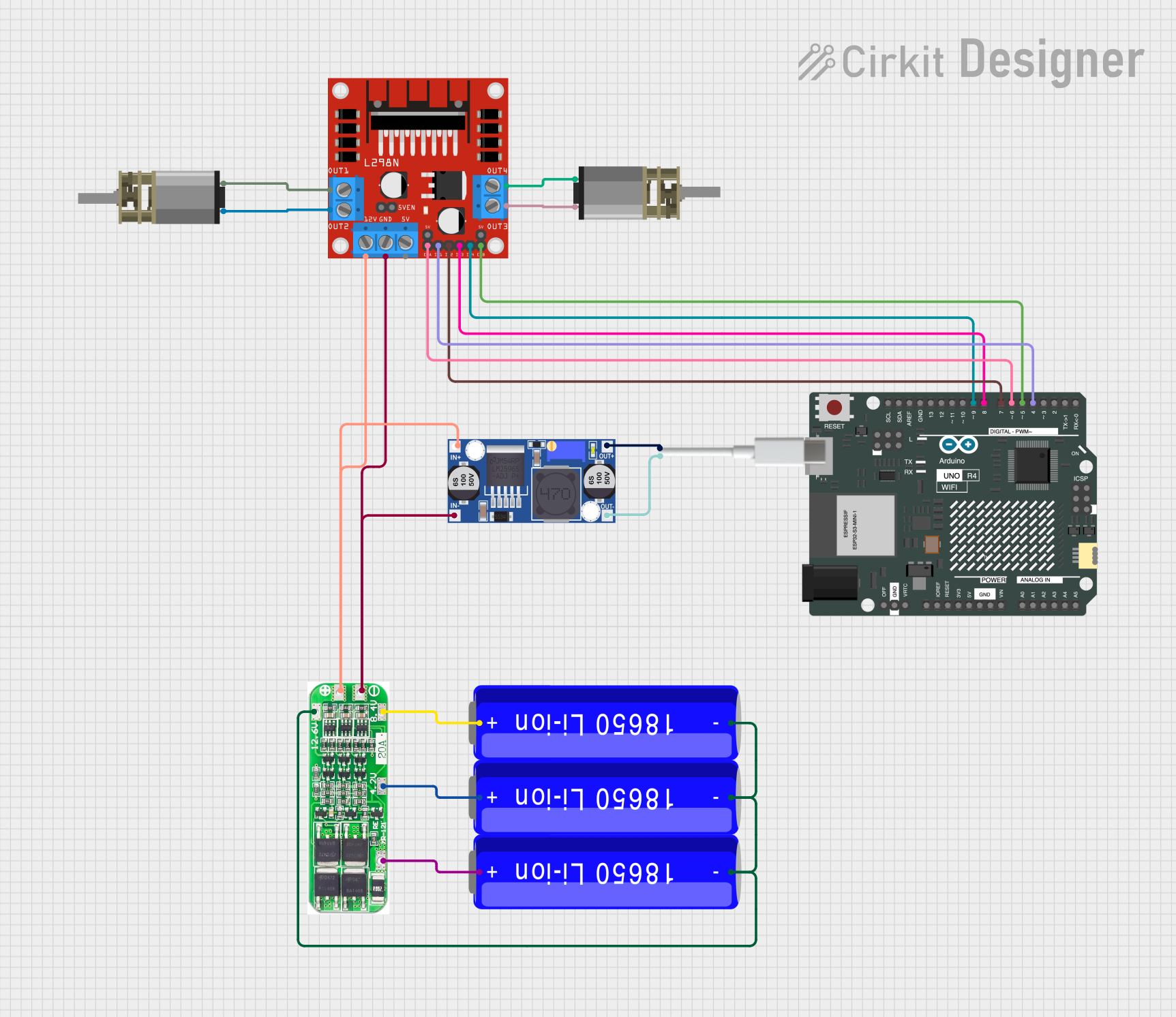 Image of RC Ball: A project utilizing ZS-X11H v2 350w Motor Controller in a practical application