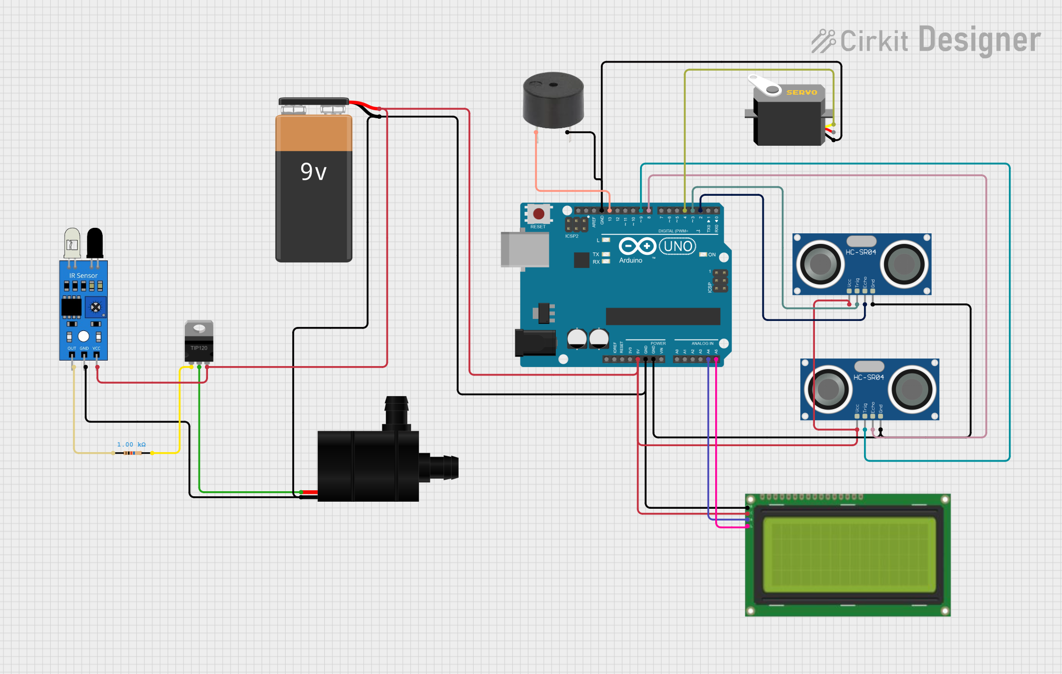 Image of SANITIZER: A project utilizing microcontroller in a practical application