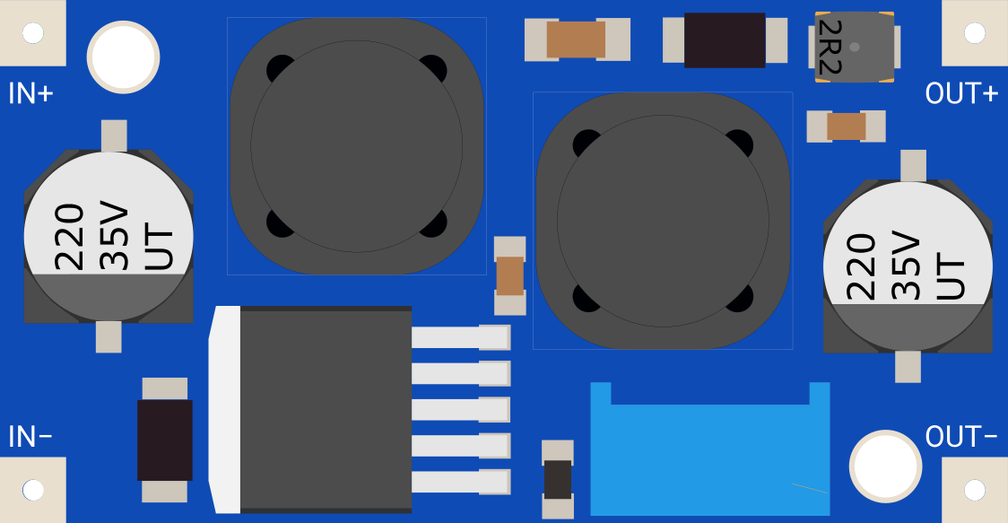 Image of XL6009E1 Boost Converter