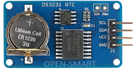 Image of DS3231 RTC Module with EEPROM