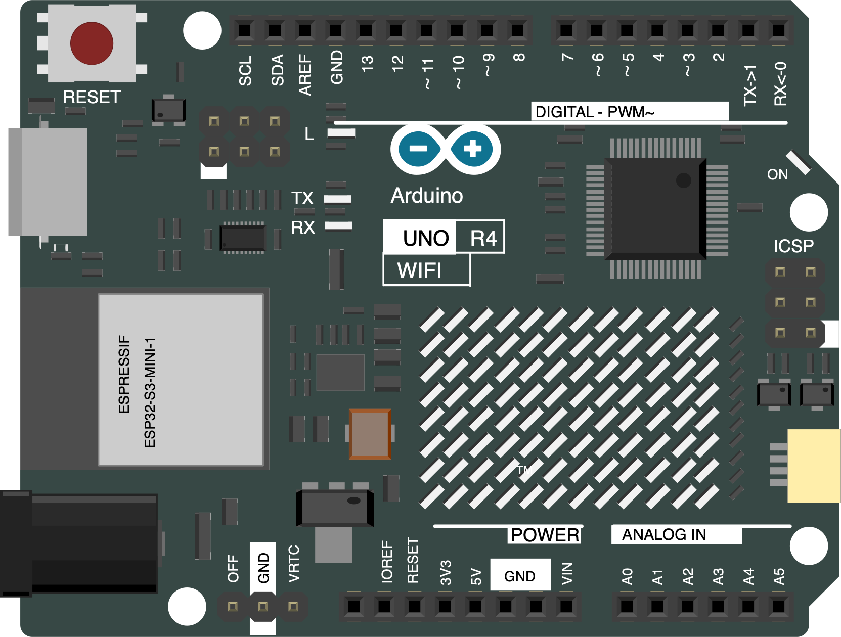 Image of Arduino UNO R4 WiFi