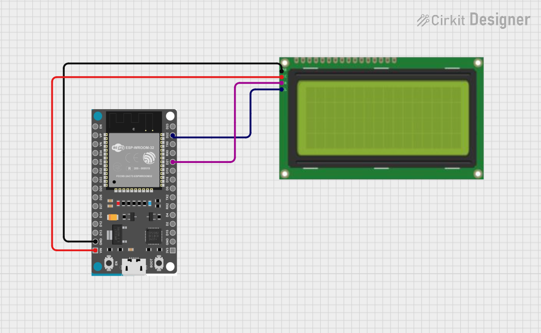 Image of layar20x4I2C: A project utilizing LCD Display 16x4 I2C in a practical application