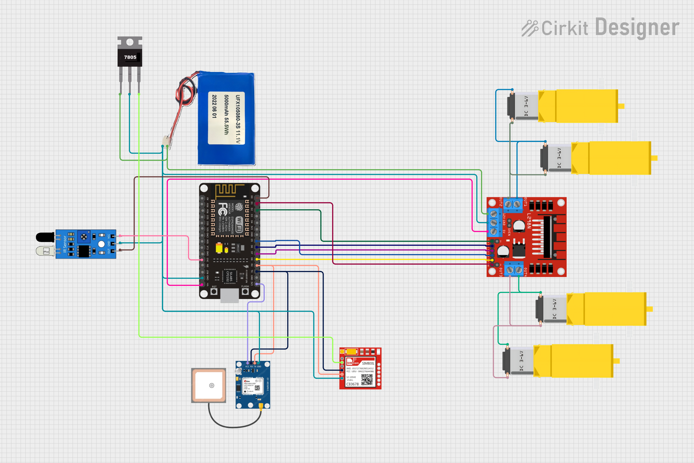 Image of trash collecting vessel: A project utilizing 775 motor in a practical application