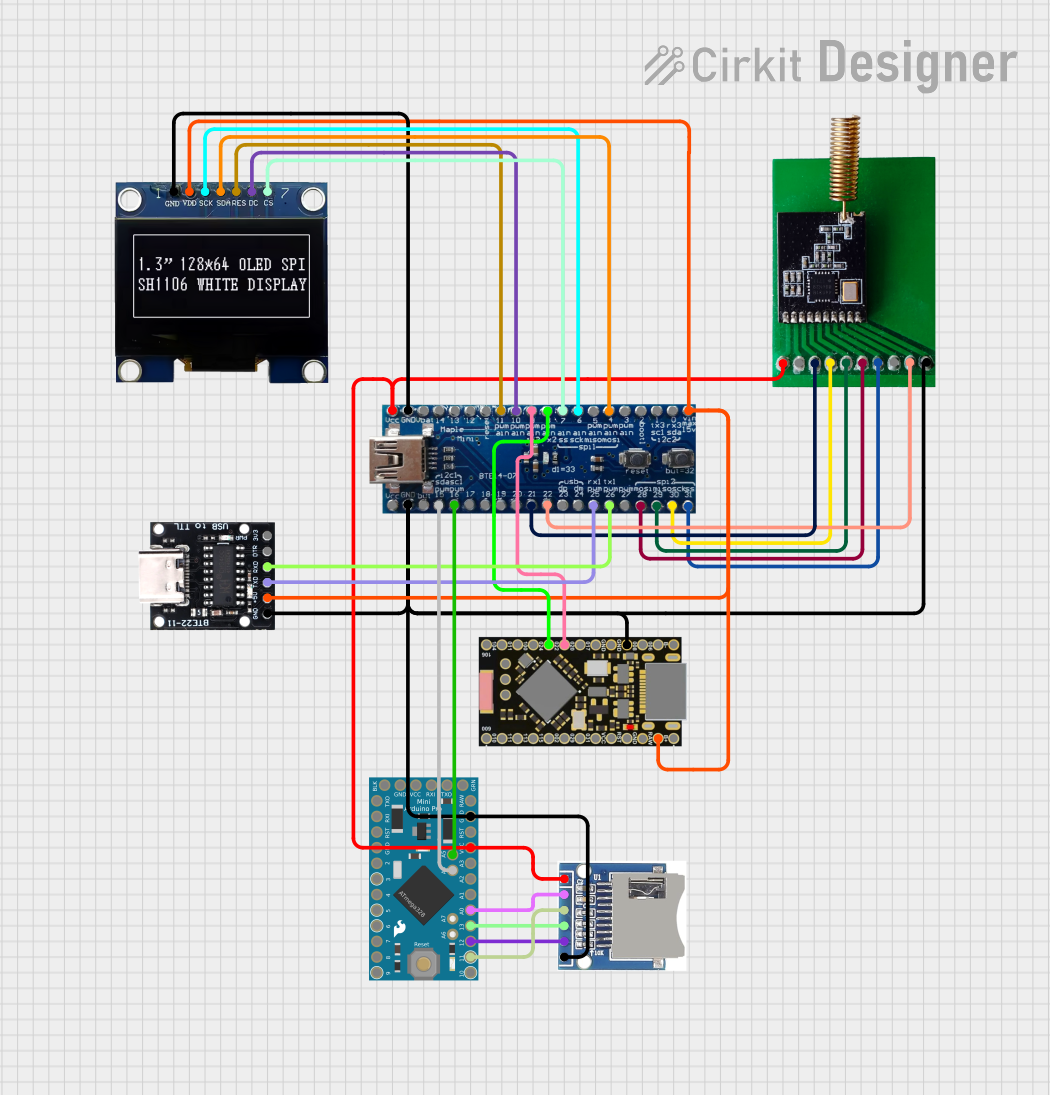 Image of R8 Controller: A project utilizing nRF52840 ProMicro in a practical application