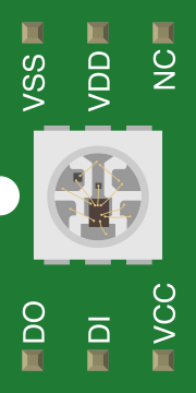 Image of SMD RGB LED (WS2812)