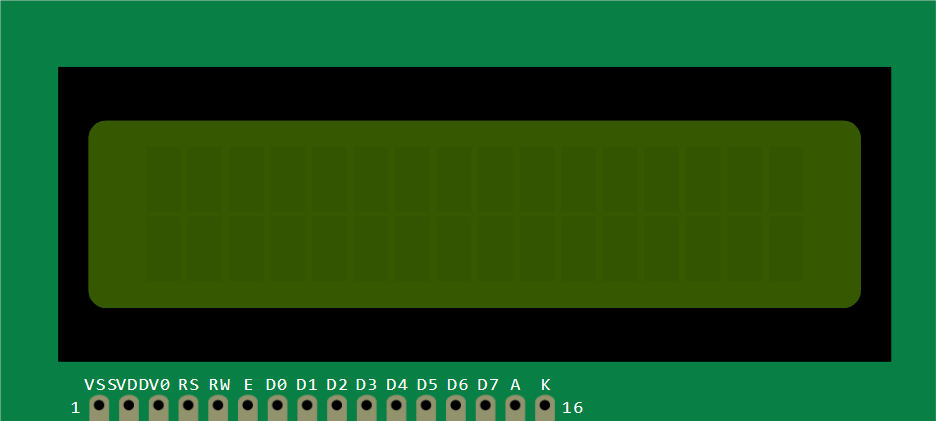 Image of 16X2 LCD