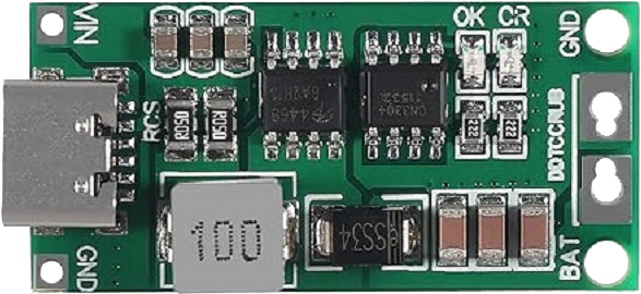 Image of 3S 12.6V 2A 18650 Lithium Battery Charger Module Type C