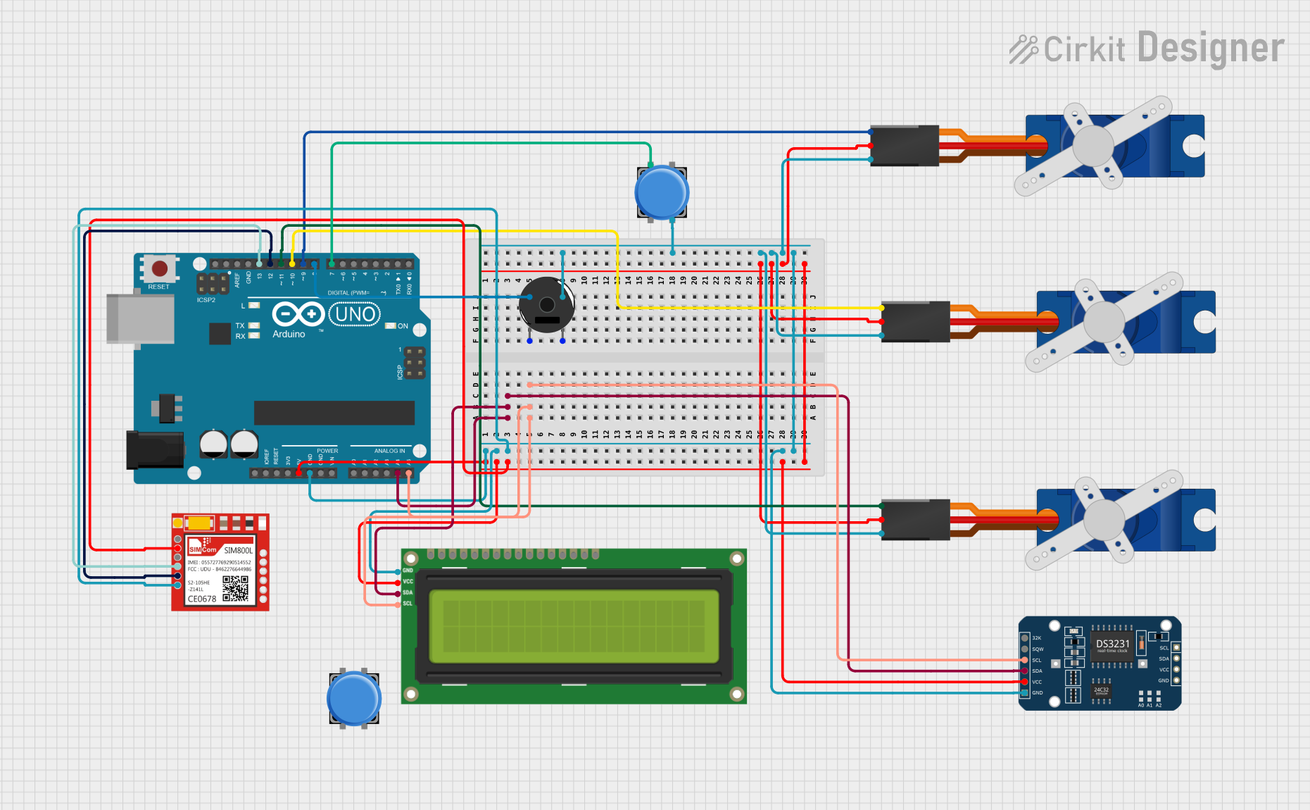 Image of MEDICAL DISPENSER: A project utilizing MAX471 in a practical application