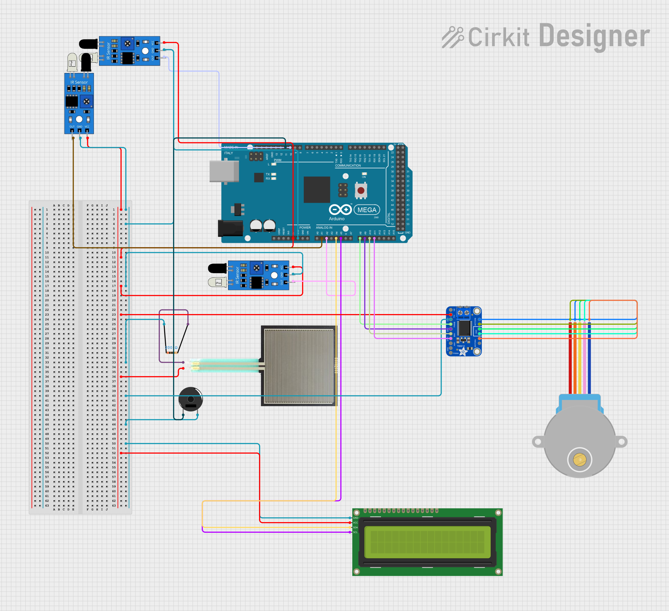 Image of temple: A project utilizing SparkFun Large Digit Driver in a practical application