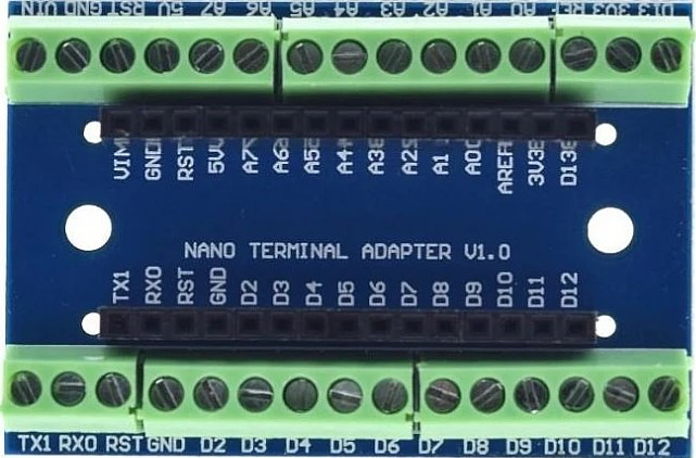 Image of Arduino NANO terminal adapter